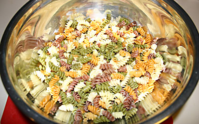 Pasta Salad - Step 4 - Mostly Meatless Almost Vegetarian Recipes