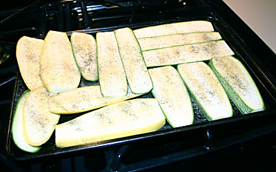 Grilled Vegetable Panini Step 2 - Mostly Meatless Almost Vegetarian Recipes