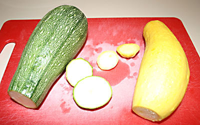 Stuffed Summer Squash Step 2 - Mostly Meatless Almost Vegetarian Recipes