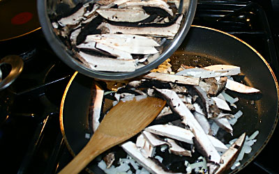 Mushroom Stroganoff Step 7 - Mostly Meatless Almost Vegetarian Recipes