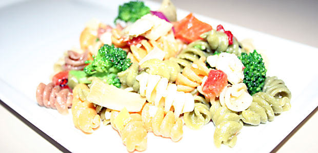 Pasta Salad - Mostly Meatless Almost Vegetarian Recipes
