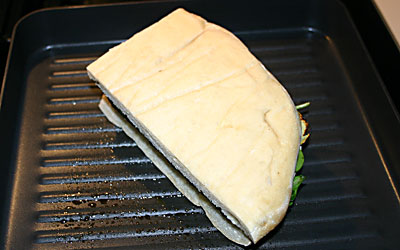Grilled Vegetable Panini Step 9 - Mostly Meatless Almost Vegetarian Recipes