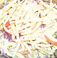 Apple Slaw Step 5 - Mostly Meatless Almost Vegetarian Recipes