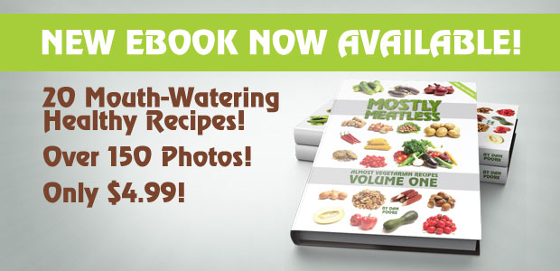 Mostly Meatless Almost Vegetarian Recipes Volume One eBook now available